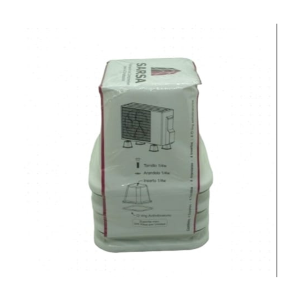 Kit 4 patas soporte p/Cond