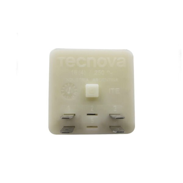 Reloj Tecnova 4 contactos P/Cuadrada