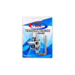VALV. PINCHE MM 3 TOR. S/HORIZ. 1/4-5/16-3/8 (*)