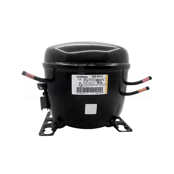 Motoc.EMBRACO 1/4 HP EGAS80HLR 166FH R-134a