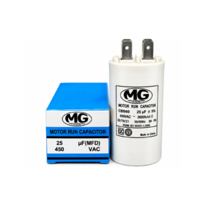 Capacitor "MG" 450VAC-50/60Hz-25 mf - CBB60 -