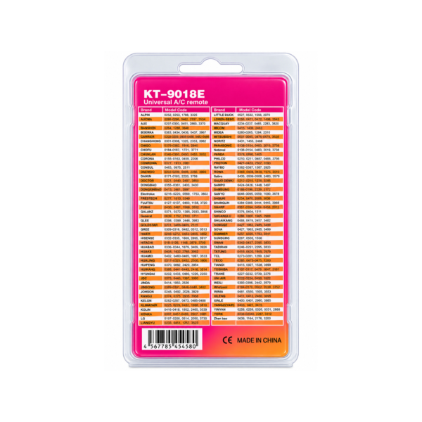 KT9018E – 5000 CODIGOS · Foto 2